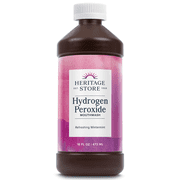 HERITAGE STORE Hydrogen Peroxide Mouthwash, Cool Wintermint, 16oz