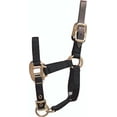 thumbnail image 2 of Hamilton Halter Company - Adjustable Halter With Leather Headpole- Black Foal - 3DLA FLBK, 2 of 2