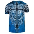thumbnail image 2 of NWT Men's Giant Cross Graphic Designer MMA Muscle T-shirt, 2 of 2
