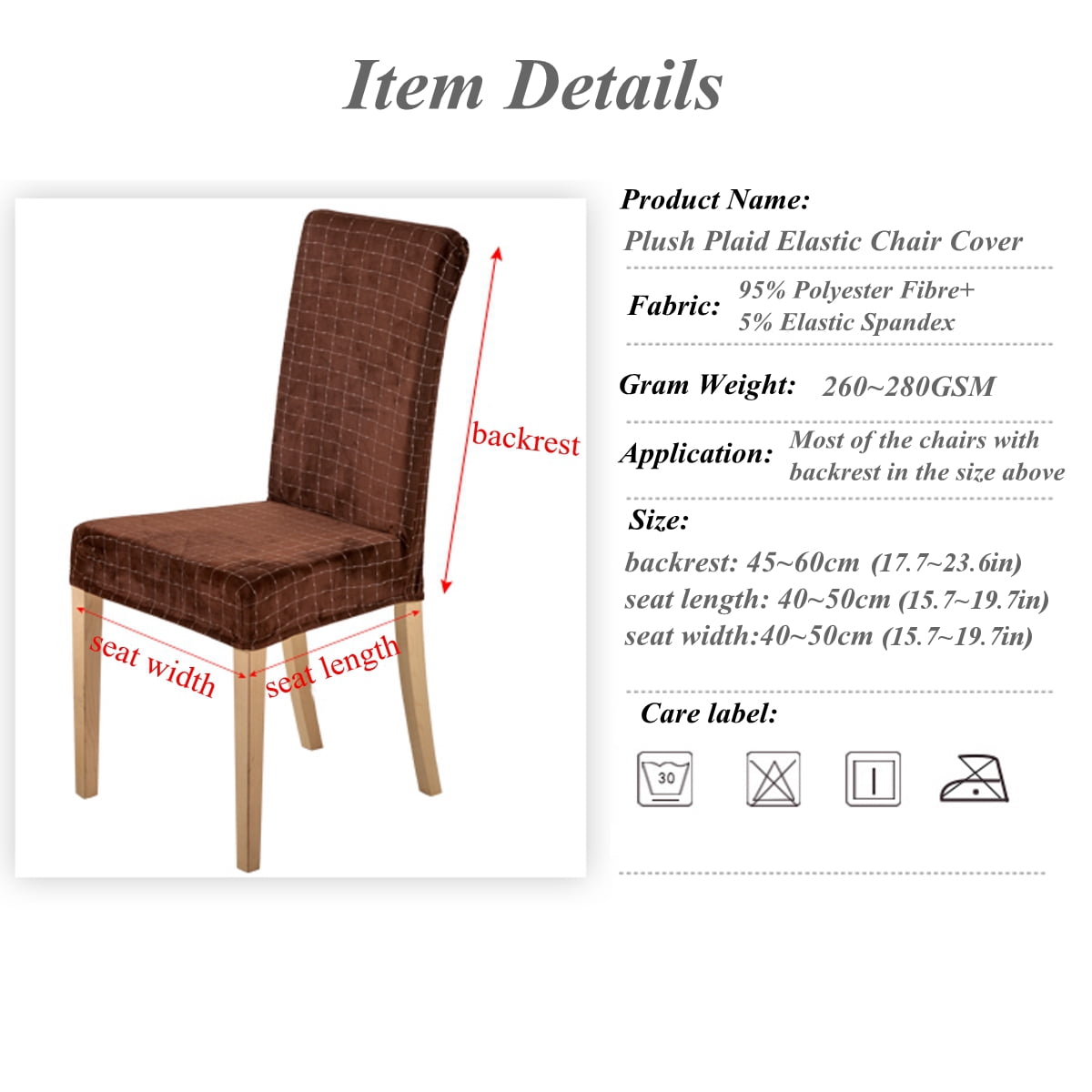 elastic chair seat covers