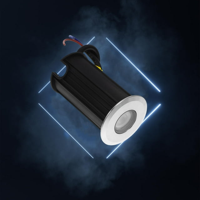 WASHWEPE Led Buried Light Landscape Lighting For Outdoor Steps And Decks Easy Installation Low Voltage Design Warm