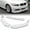 Painted White, variant on Stay Tuned Performance For 2006-2008 BMW E90 E91 3-Series H-Style Carbon Look Front Bumper Spoiler Lip