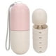 thumbnail image 1 of Organizador de pastillas, estuche para medicamentos con forma de cápsula, contenedor portátil para pastillas de viaje de 7 días, 1 of 15