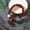 Baicai, variant on GKNET Good Luck Chinese Style Vermilion Gourd Bead Bracelet Adjustable Women Men New-Lotus