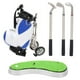 thumbnail image 3 of Juego de bolígrafos de golf de escritorio 3 bolígrafos y mini bolsa Znic Bolso para bolígrafos de golf de aleación con base Azul Blanco, 3 of 15