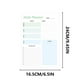 thumbnail image 3 of Tearable Memo Pad Notebook A5 | Daily Planner Organizer - Portable Journal | Vocabulary & Schedule Tracking | High Quality Durable Manual | 1 Book Included | Efficient Management, 3 of 5