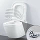 thumbnail image 4 of Instalación simple de las colocaciones durables del asiento de inodoro Inteprter Accesorios de baño, 4 of 6