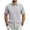 Gray tops for men #1, variant on Men Short Sleeve Crewneck Athletic T‑Shirt Quick Dry Breathable Jersey Material Solid Color Base Layer Regular Cut For Running Training And Everyday Casual Outfits Khaki,S