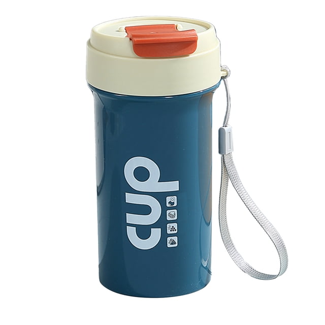 Bouteille d'Eau de Sport Étanche avec Poignée, Gobelet d'Espace de Gym 480 ml pour Mise en Forme Yoga Exercice, Bouteille d'Hydratation Portable Réutilisable