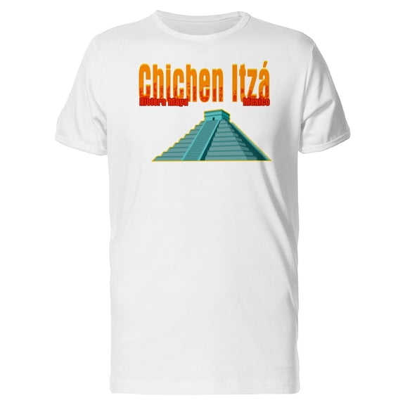 Pyramid Of Chichen Itza Tee Men's -Image by Shutterstock