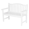 thumbnail image 6 of Shine Company Belfort Garden Bench - White, 6 of 6