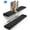 Black, variant on Ophanie 22.5 inch 2 Pack Wood Floating Shelves, Hanging Float Shelf for Wall Mounted Decorative Shelves, 6.7 x 23 Inch, Set of 2, White