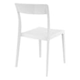 thumbnail image 2 of Compamia Flash Patio Dining Chair in White Glossy White, 2 of 8