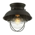 thumbnail image 3 of Trade Winds Nautical 1-Light Flush Mount in Oil Rubbed Bronze, 3 of 4