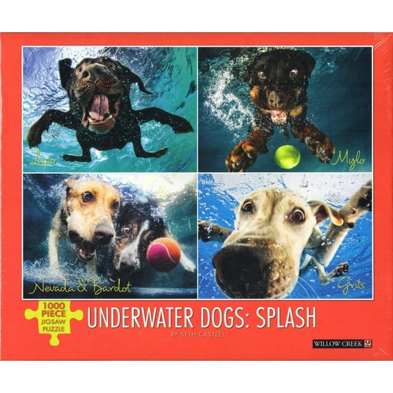 Underwater Dogs: Splash 1000 Piece Puzzle