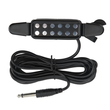 Performance Plus GSP-2 Acoustic Guitar Soundhole Pickup | With Volume/Tone Knobs, Attached 9' Cable, Easy Clip-In