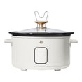 thumbnail video image 3 of Beautiful 6 Qt Programmable Slow Cooker, White Icing by Drew Barrymore, 3 of 15
