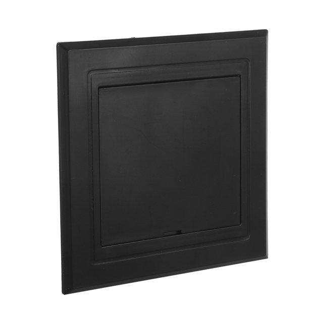 IFANLANDOR Puerta De Acceso Plástico Negro Para Inspección En Paredes De Drywall Resistente