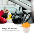 thumbnail image 5 of Dispensador de toallitas húmedas para coche, dispensador portátil de toallitas, cubo para toallitas, cubo dispensador de toallitas de mano, 5 of 5
