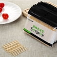 thumbnail image 4 of MoreFarther 400-Count Bamboo Wood Toothpicks, 4 of 7