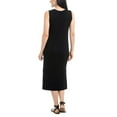 thumbnail image 3 of Hilary Radley Women's Soft Comfy Sleeveless Side Slit Midi Dress, 3 of 4