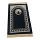 thumbnail image 2 of Alfombra de oración islámica Alfombra de oración de franela Decoración islámica Suave para las rodillas y la frente Alfombras para el hogar Sala de estar Interior Viajes al 80x120cm Flor Macarena Alfombra de rezo, 2 of 8