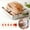 Clear, variant on 5-Pack High Temperature Oven Bags 250x380mm Roasting BagsforChicken Turkey And Meat Cooking Heat Resistant Cooking SleevesforJuicy Meals And Easy Cleanup In Oven And Microwave Meal Prep Bags