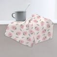 thumbnail image 5 of Kdxio Hand Towel Floral Strawberr for Bathroom Kitchen Fingertip Bath Towels 27.5 x 16 Inch Home Hotel Gym Laundry Room, 5 of 5