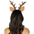 thumbnail image 2 of Leg Avenue Fawn Horn Headband Halloween Costume Accessory, 2 of 3