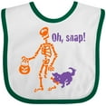thumbnail image 3 of Inktastic Oh, Snap Skeleton Boys or Girls Baby Bib, 3 of 4