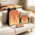 thumbnail image 4 of FYDUU Girls Backpacks Ice Cream School Bag 3 Piece Backpack with Lunch Box Pencil Case for School Wear Casual Daypack School Supplies, 4 of 4