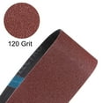 thumbnail image 4 of Uxcell 10 Packs Sanding Belts 3 x 18 Inch Belt Sander Paper 120 Grit Aluminum Oxide Sandpaper for Polishing Wood Metal, 4 of 6