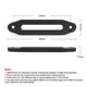thumbnail image 2 of 10 Inch 12000 Winch Rope Guide Hawse Aluminum Fairlead for Off Road 4WD Rope Silver Rope Guide Wire, 2 of 5