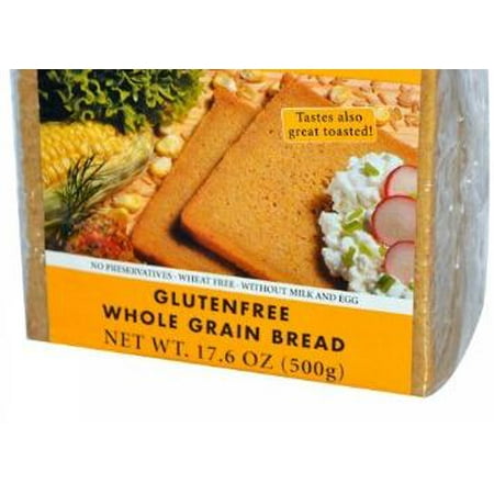 6 Pack :Bavarian Breads Whole Grain, Gluten Free, (Best Tasting Sprouted Grain Bread)