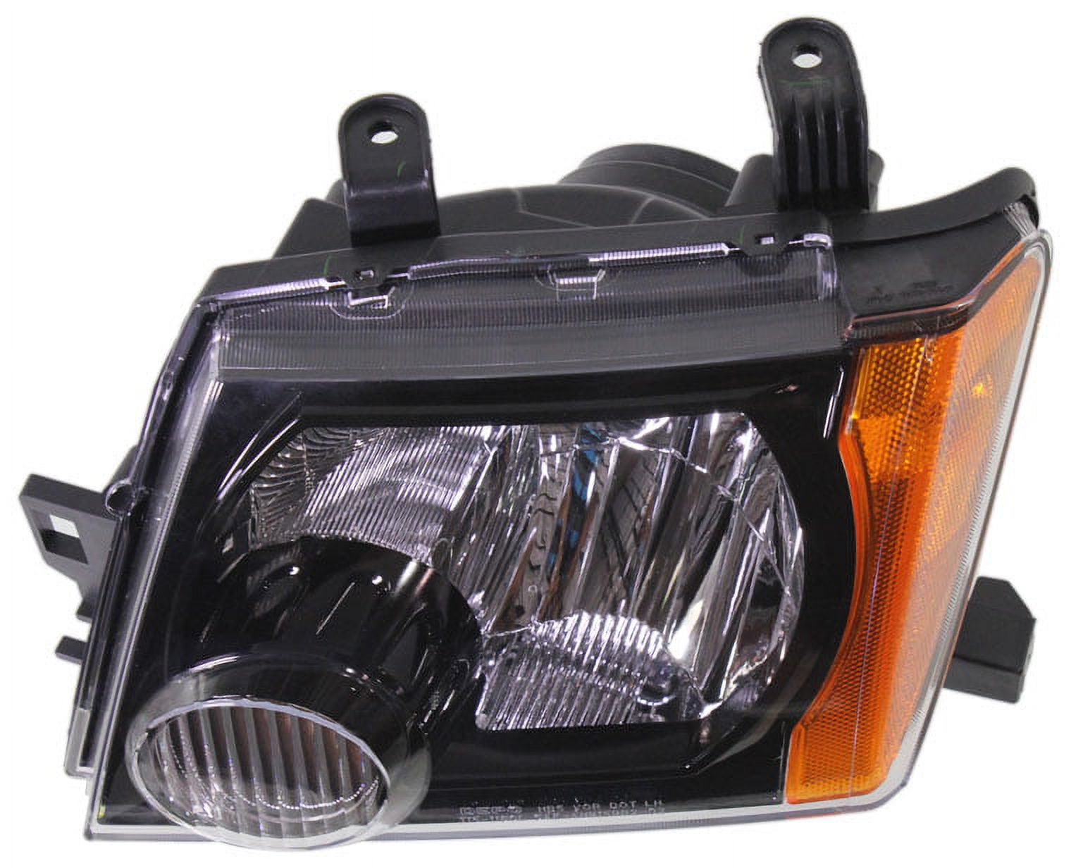 Headlight Compatible With 2009-2015 Nissan Xterra Left Driver Halogen With bulb(s)