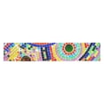 thumbnail image 3 of MKHERT Color Ceramic Texture Table Runner for Kitchen Wedding Party Home Decor 14x72 inch, 3 of 4