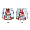 thumbnail image 3 of Balery Funny Christmas Gnome Pattern Women's Running Shorts with Liner 2 Pockets Elastic Workout Athletic Gym Yoga Shorts-XX-Large, 3 of 7