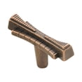 thumbnail image 1 of Knobware C3519 Art Deco Knob 2.5 in. Venetian Bronze, 1 of 1