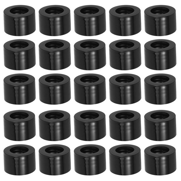 Tapa de aromaterapia de 20 piezas con tapa de aceite esencial con orificio, tapas de botellas de vidrio, tapa de botella cuentagotas de repuesto, tapas de botellas de aceite esencial