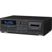 TEAC USB Recording and Playback CD Player, Black, AD850SEB