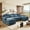 Blue, variant on SOULART 110" Cloud Sofa,Orange U shaped Sectional couches for living room, modular couch with Chaise
