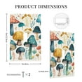 thumbnail image 3 of DouZhe 1-Gang Toggle Switch Wallplate, Fantasy Mushroom Flower Decorative Wall Plates, 3 of 7