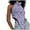 Light Purple, variant on Women's Sweater Vest for Women - Contemporary Backless Knit Tank Top with Turtleneck and Slim Fit Irregular Design for Layering