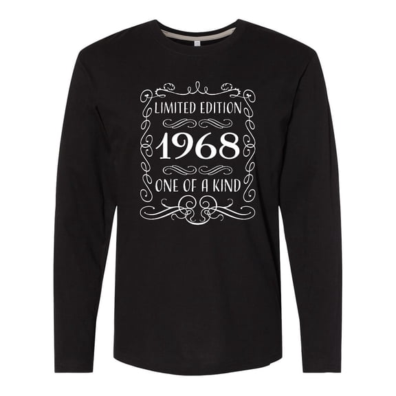 Inktastic Limited Edition 1968 One of a Kind Long Sleeve T-Shirt