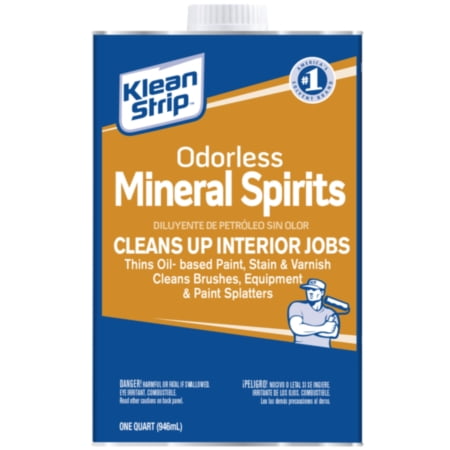 Klean Strip Odorless Mineral Spirits (Quart)