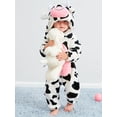 thumbnail image 2 of Mono Con Forma De Vaca Superbonita Para Bebés Y Niños, Ropa Térmica Gruesa Para Niños, Disfraces De Halloween Cosplay, 2 of 4