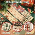 thumbnail image 3 of 40Pcs Jelly Roll Fabric Strips for Quilting and Sewing, 2.6" x 20" Precut Fabric for DIY Craft Handmade Accessories, Christmas Series, 3 of 6