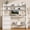 white, variant on Catrimown White Desk with Hutch, 55 Inch Modern Computer Desk with 3 Drawers & Storage Shelves, Study Writing Desk with Adjustable Feet, Space Saving Workstation for Bedroom & Small Home Spaces