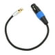 thumbnail image 4 of Cable De Sonido XLR Hembra A Mini XLR Hembra, Diseño De Doble Blindaje Cable XLR Hembra A Hembra De 3 Pines De Nailon Para Cámaras Para Tarjetas De Sonido En Vivo OTVIAP 0,3 m/1,0 pies, 4 of 8