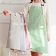 thumbnail image 4 of 2 Chef Aprons, Aprons with Pockets, Waterproof Adjustable Aprons for Men and Women, Professional Cooking Aprons for Cooking (Red, Brown), 4 of 4